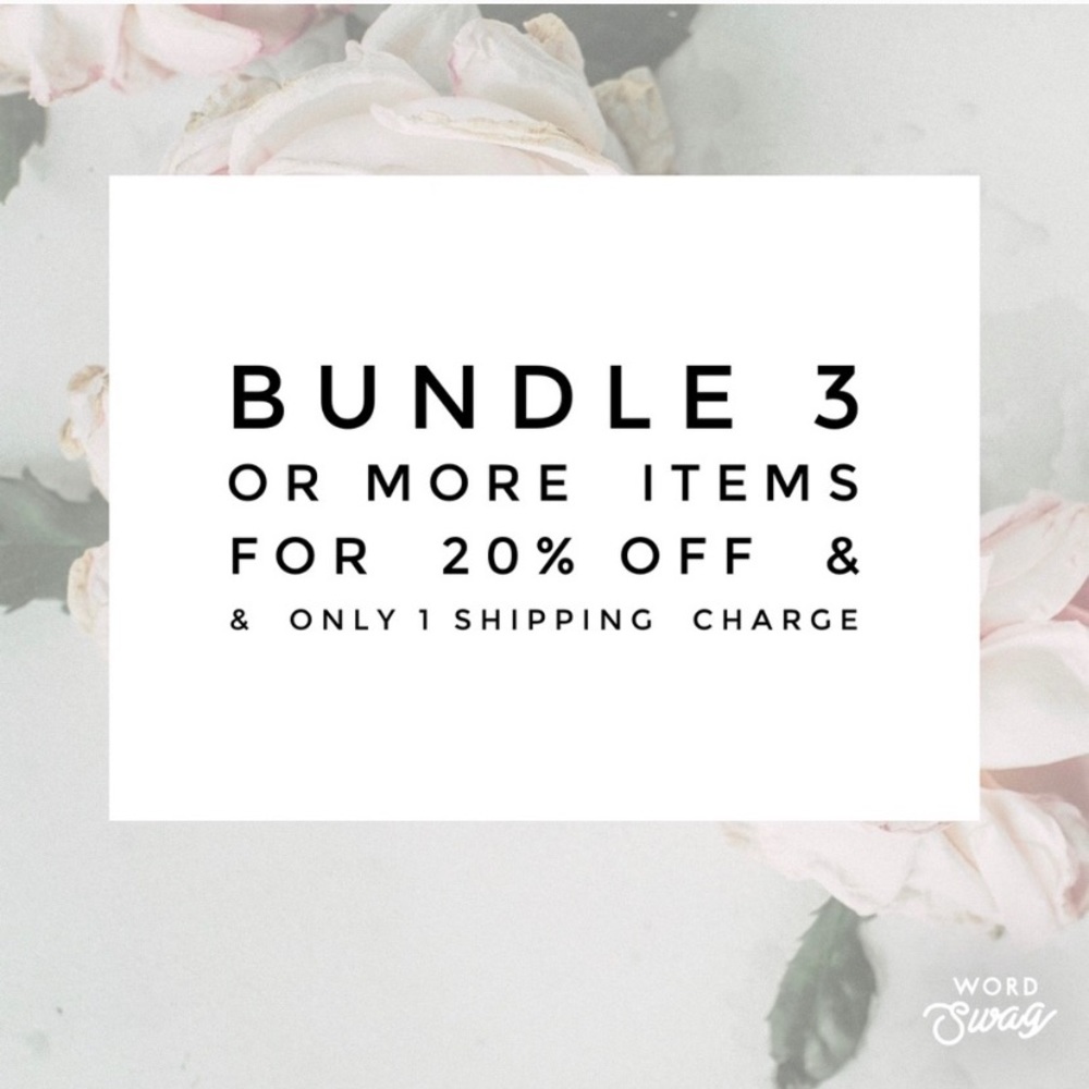 Treat yourself to a bundle 💕😘 🛍